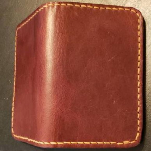 ScapeGrace Designs Tobacco Brown Leather Wallet